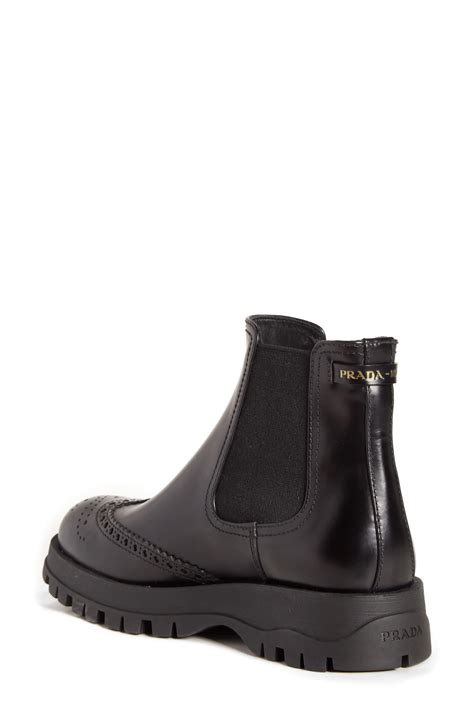 mens prada chelsea boots|prada lug sole chelsea boots.